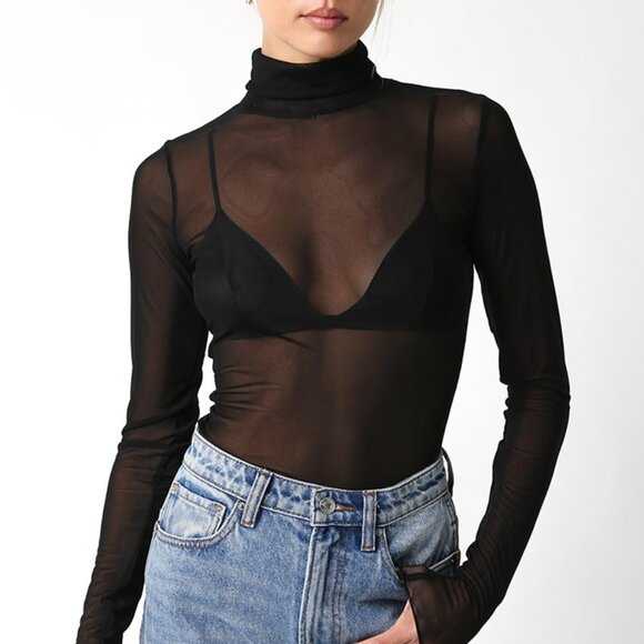Ivy Mesh Top - Picture 1 of 5